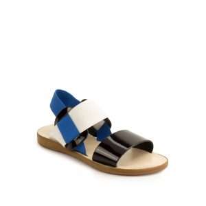 Jacinta 3784 Black Patent / White / Cobalt