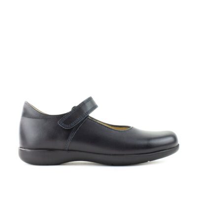 Bea 4853 Navy Leather w/ Beige Lining